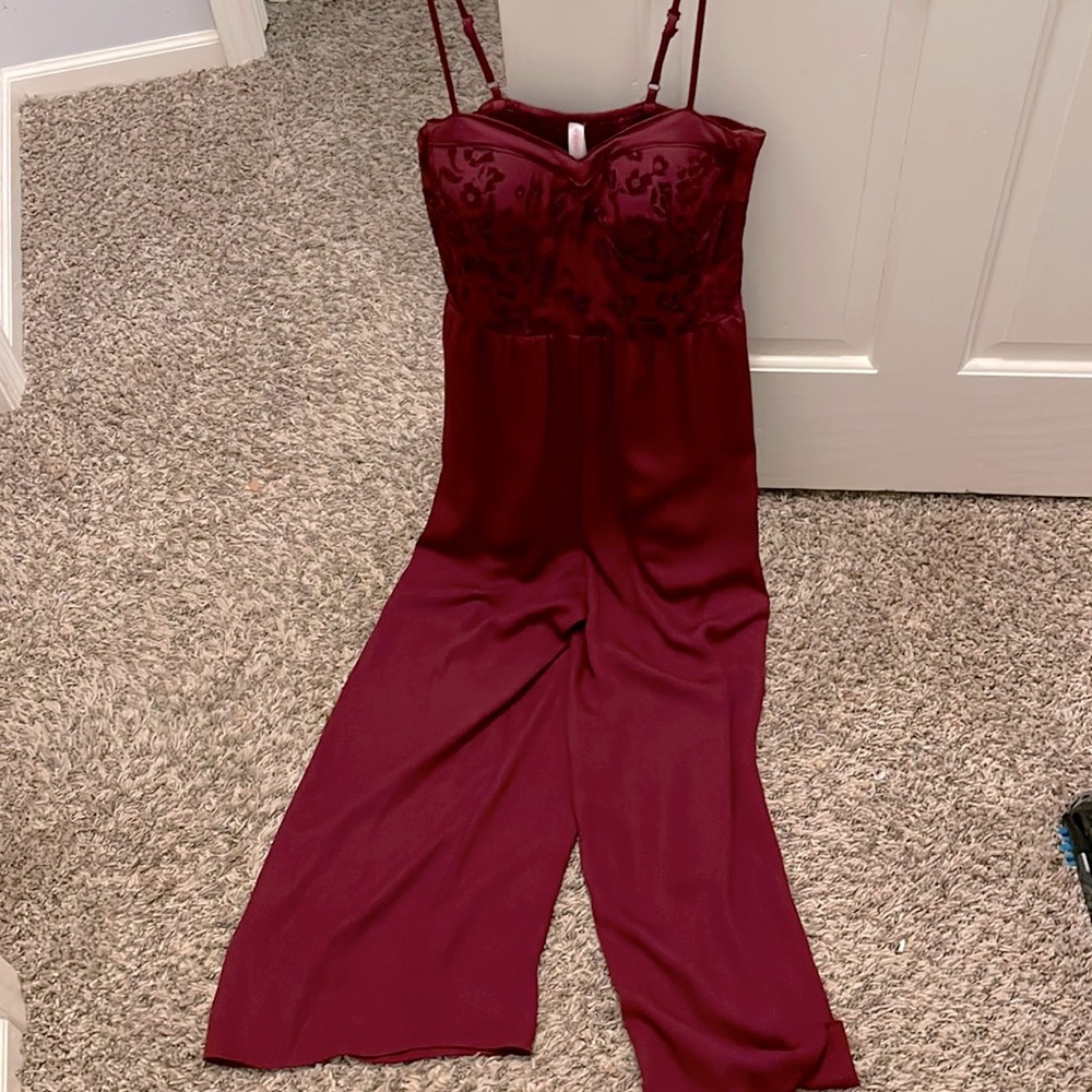 Maroon Jumpsuit - Target - Size XS - NEVER WORN new with tags